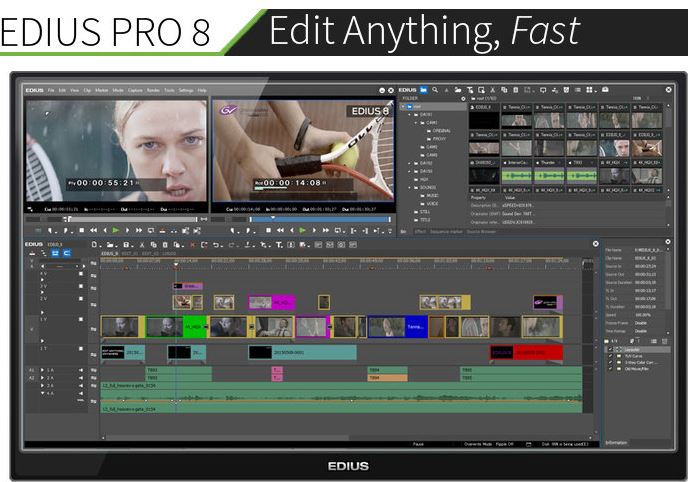Editing Professionals Gain Innovative New Features with EDIUS 8.3