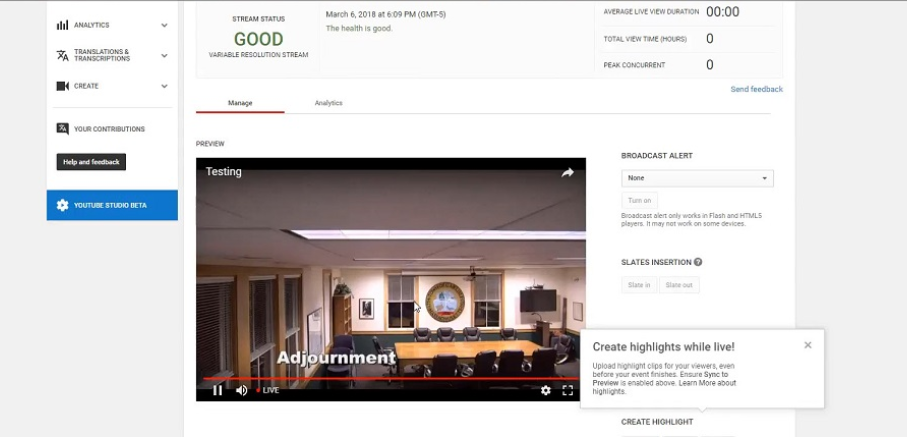 How to Stream Live to YouTube from TriCaster®