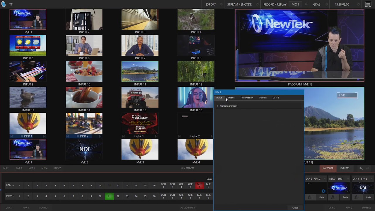 First Look at TriCaster® TC1 Update