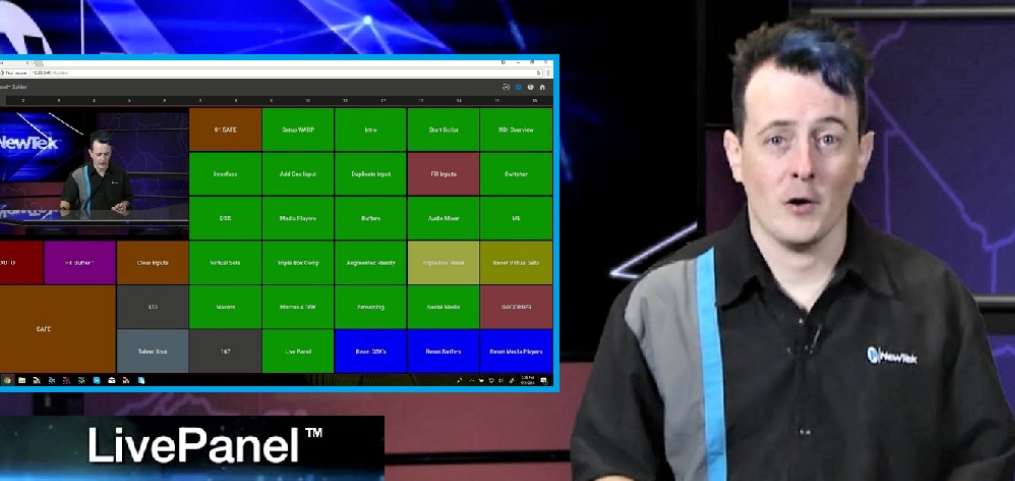 Using NewTek LivePanel