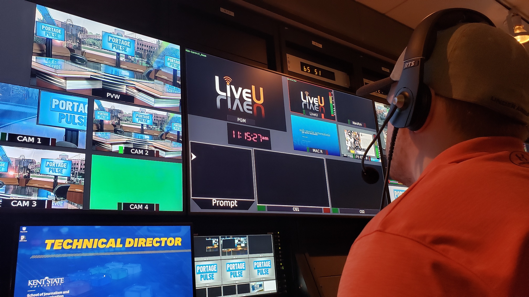 Kent State University adds LiveU Technology to give students more opportunities to produce live news