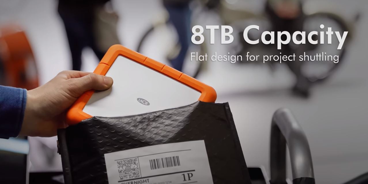 LaCie | Rugged RAID Shuttle: Pack It. Ship It. Trust It.