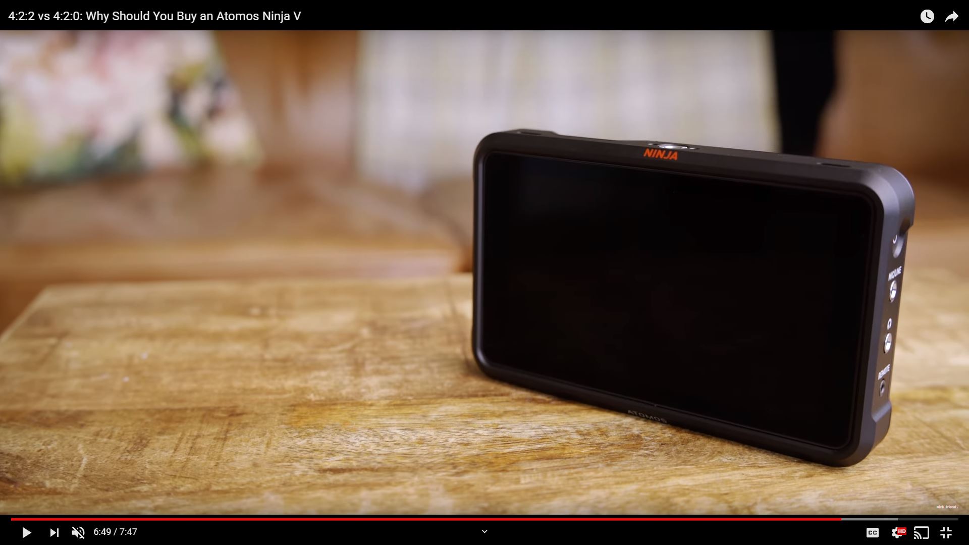 4:2:2 vs 4:2:0: Why Should You Buy an Atomos Ninja V