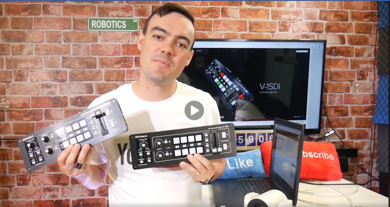 Roland Video Switchers + PTZOptics