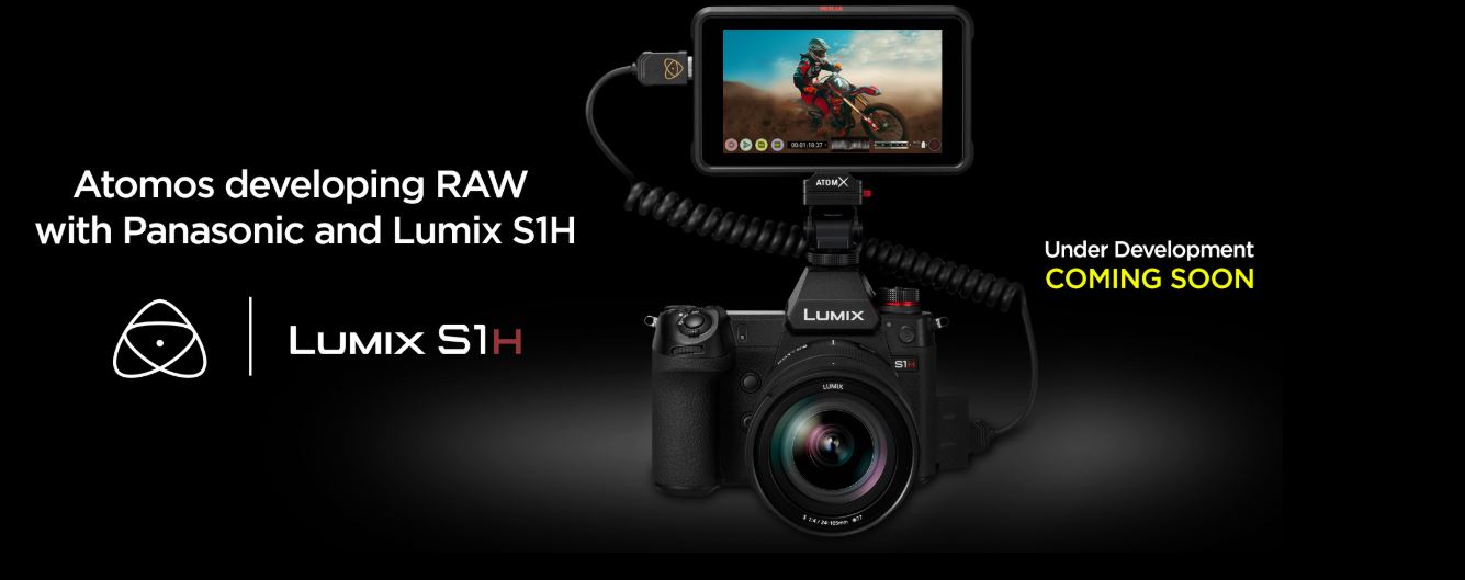 Atomos and Panasonic Announce 35mm Full Frame RAW Video Over HDMI from the Lumix S1H to Ninja V