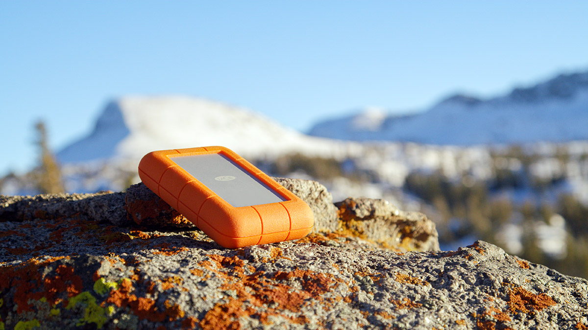 Why is the LaCie Rugged Orange?