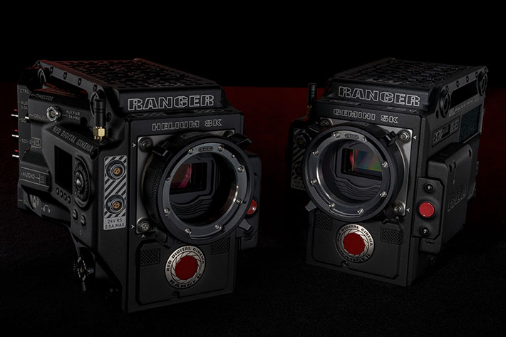 RED RANGER camera ecosystem gets Helium and Gemini sensors