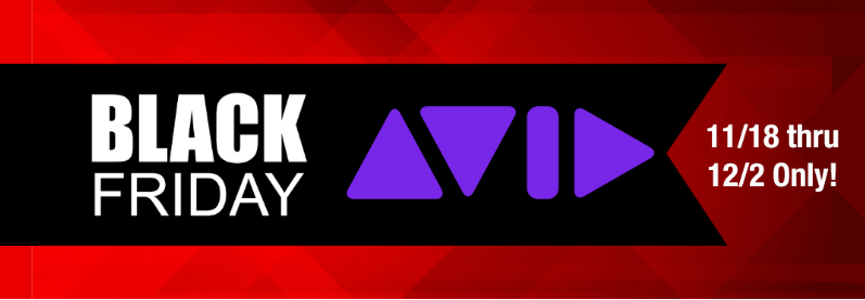 Black Friday Avid Specials!
