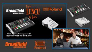 Introducing the Roland V-8HD and the GO:LIVECAST | Broadfield Liquid Lunch & Learn