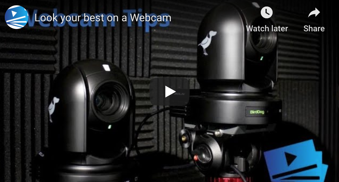 Look your Best on a Webcam