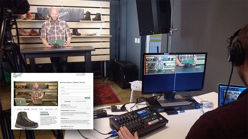 Online Video Platforms BrandLive Streamlines It’s Workflow with Roland VR-4HD
