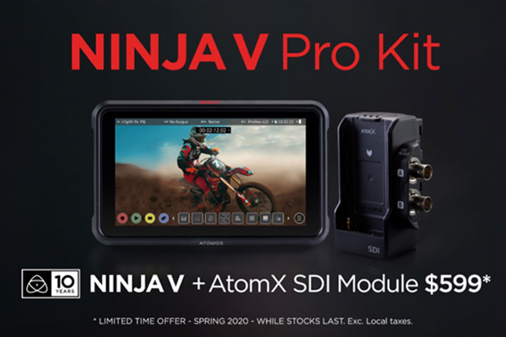 Atomos Lock-Down Price-Down: get the Monitor-Recorder Ninja V Pro