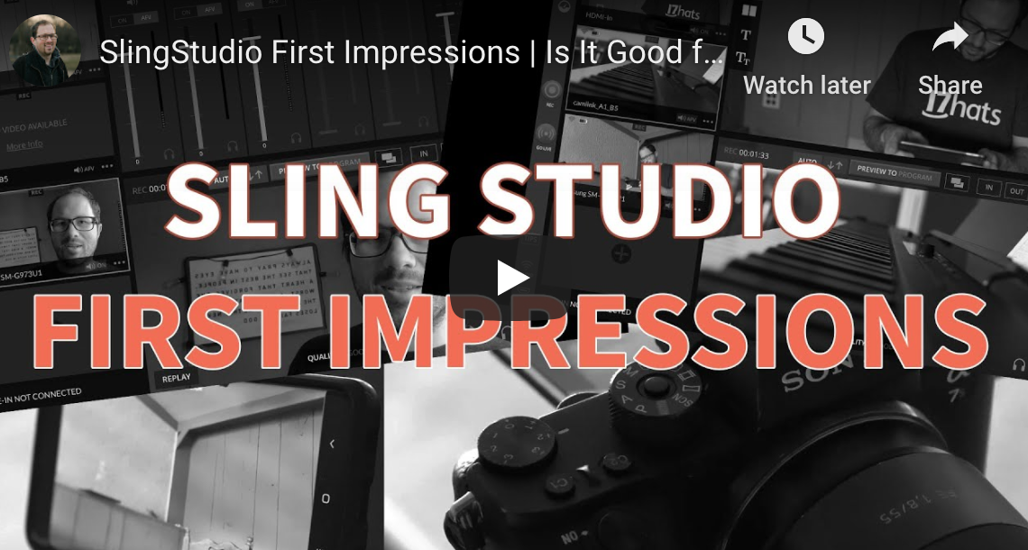 SlingStudio First Impressions | Is It Good for Event and Wedding Videographers?