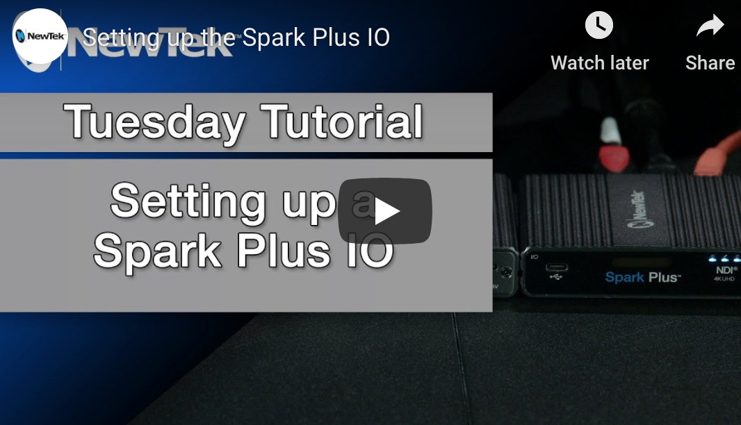 Setting Up the Spark Plus IO