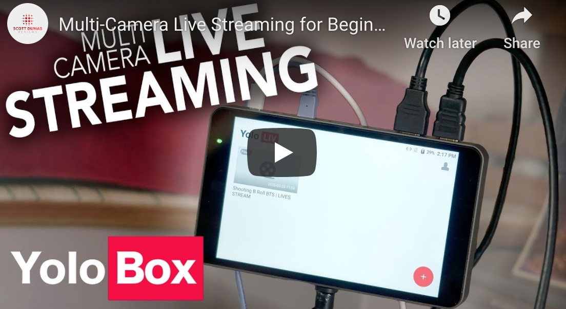 Multi-Camera Live Streaming For Beginners With YoloBox – BROADFIELD NEWS