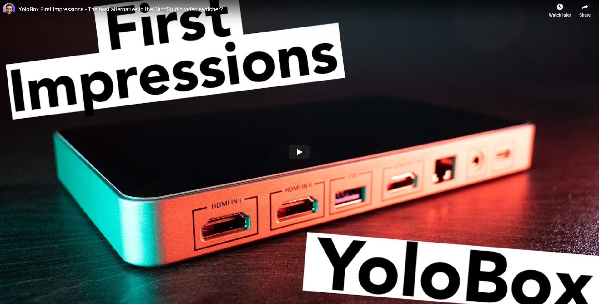 YoloBox First Impressions – The best alternative to the SlingStudio video switcher?