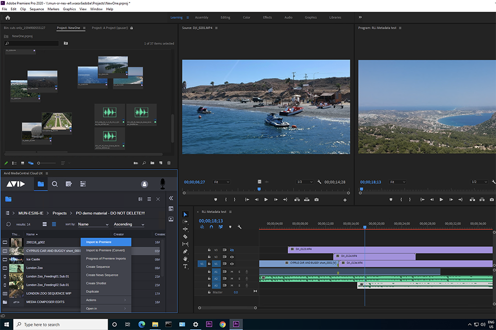 Avid and Adobe Collaborate for Easier Editing Workflows