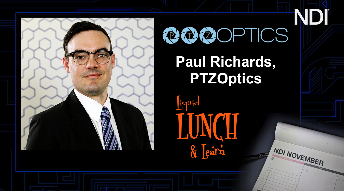 NDI November with Paul Richards (PTZOptics)