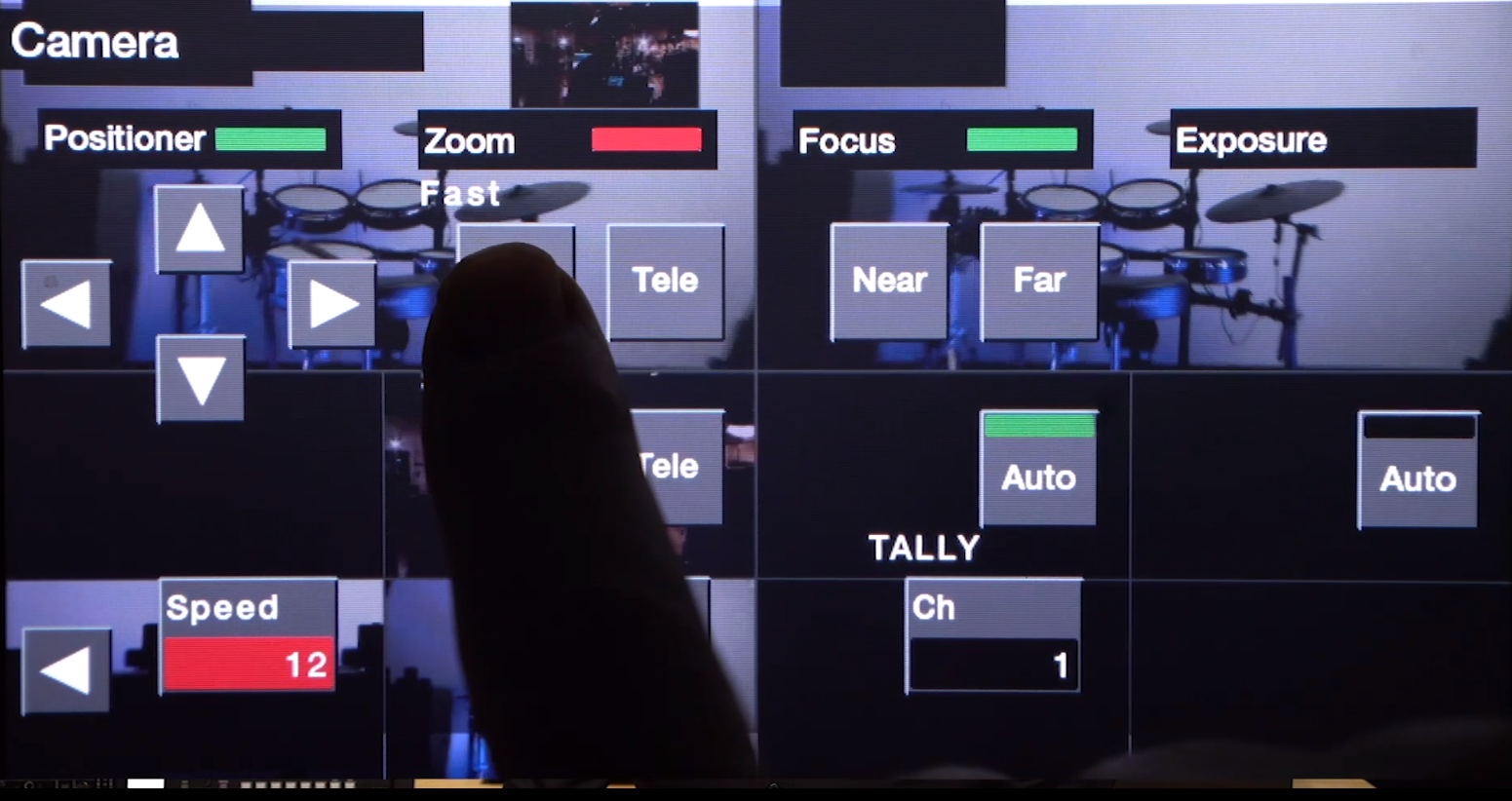 Single-Operator Switching and Streamlined PTZ Control