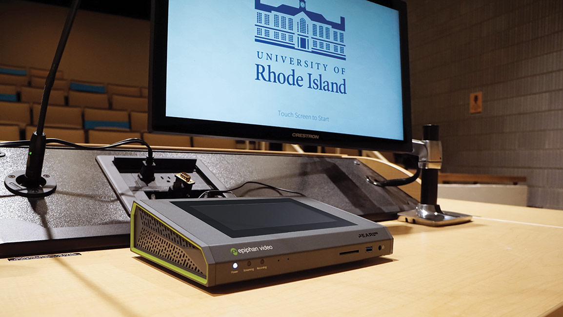 Pearl Underpins Remote and Hybrid Learning at the University of Rhode Island