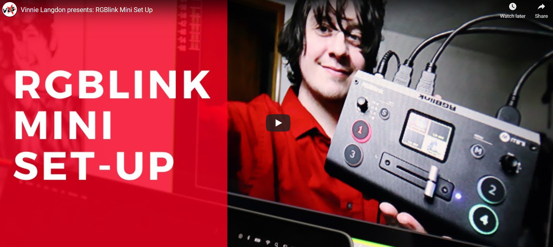 Setting Up The RGBlink mini