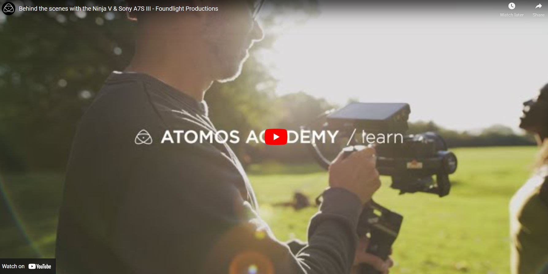 Combining the Atomos Ninja V & Sony A7S III