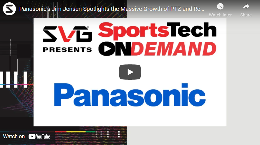 Panasonic’s Jim Jensen Spotlights the Massive Growth of PTZ and Remote Cameras