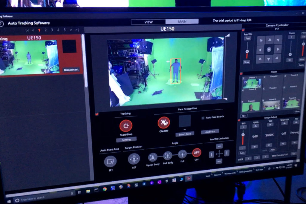 Cramer Gains Control Over Subject-Tracking in Virtual Productions with Panasonic Auto Tracking Software Solution