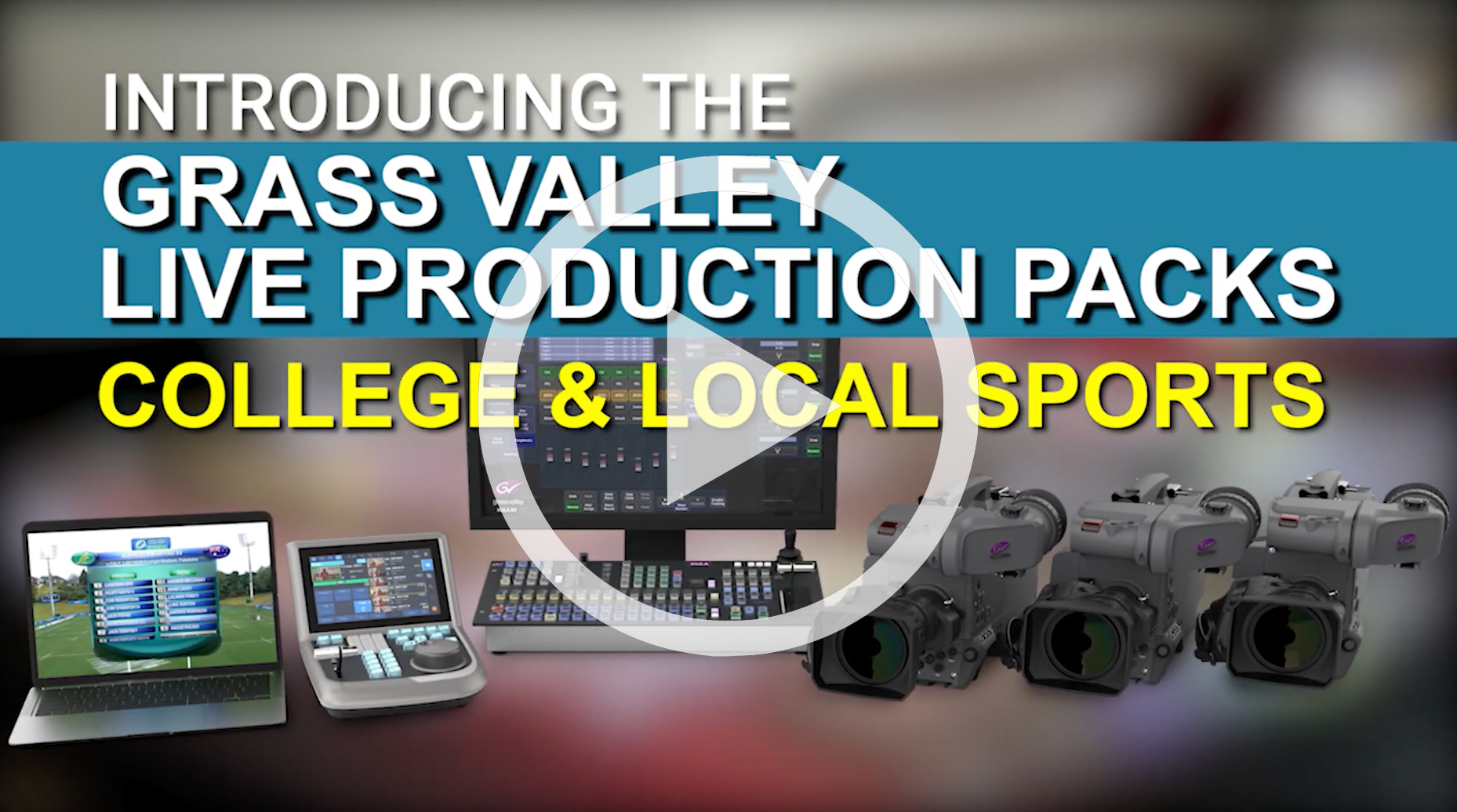 Grass Valley Live Production Packs For Sports