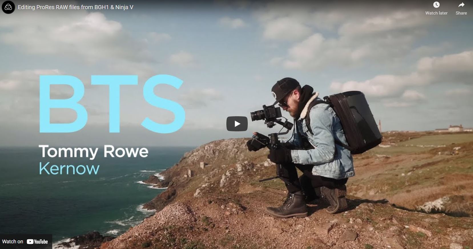 Editing ProRes RAW files from BGH1 & Ninja V