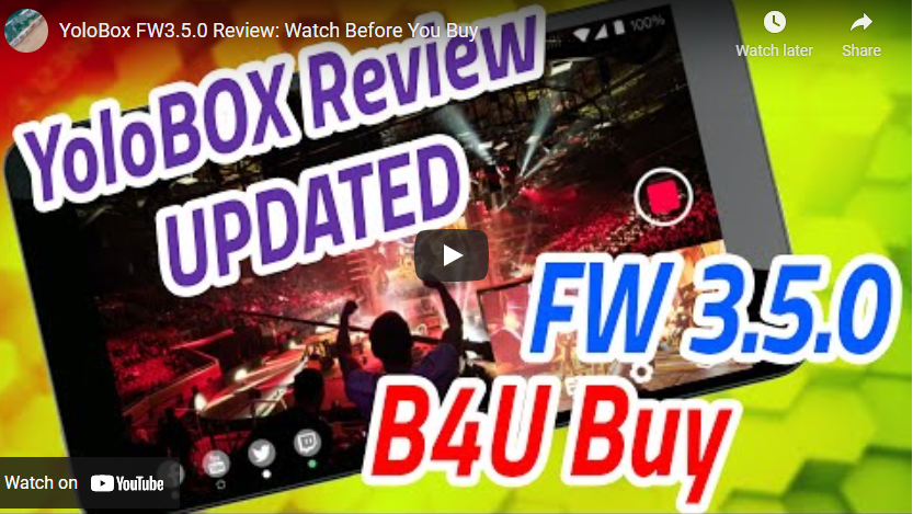 Review: YoloLiv YoloBox FW3.5.0