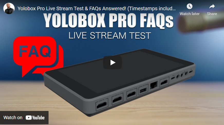 Yolobox Pro Live Stream Test & FAQs Answered!