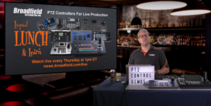PTZ Controllers for Live Production