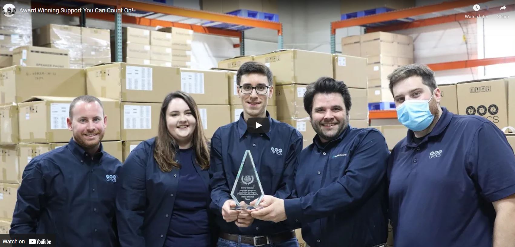 Award Winning Support You Can Count On!