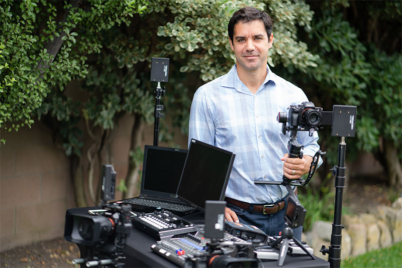 All Because he Asked: Creating Wedding Memories with the Roland V-8HD