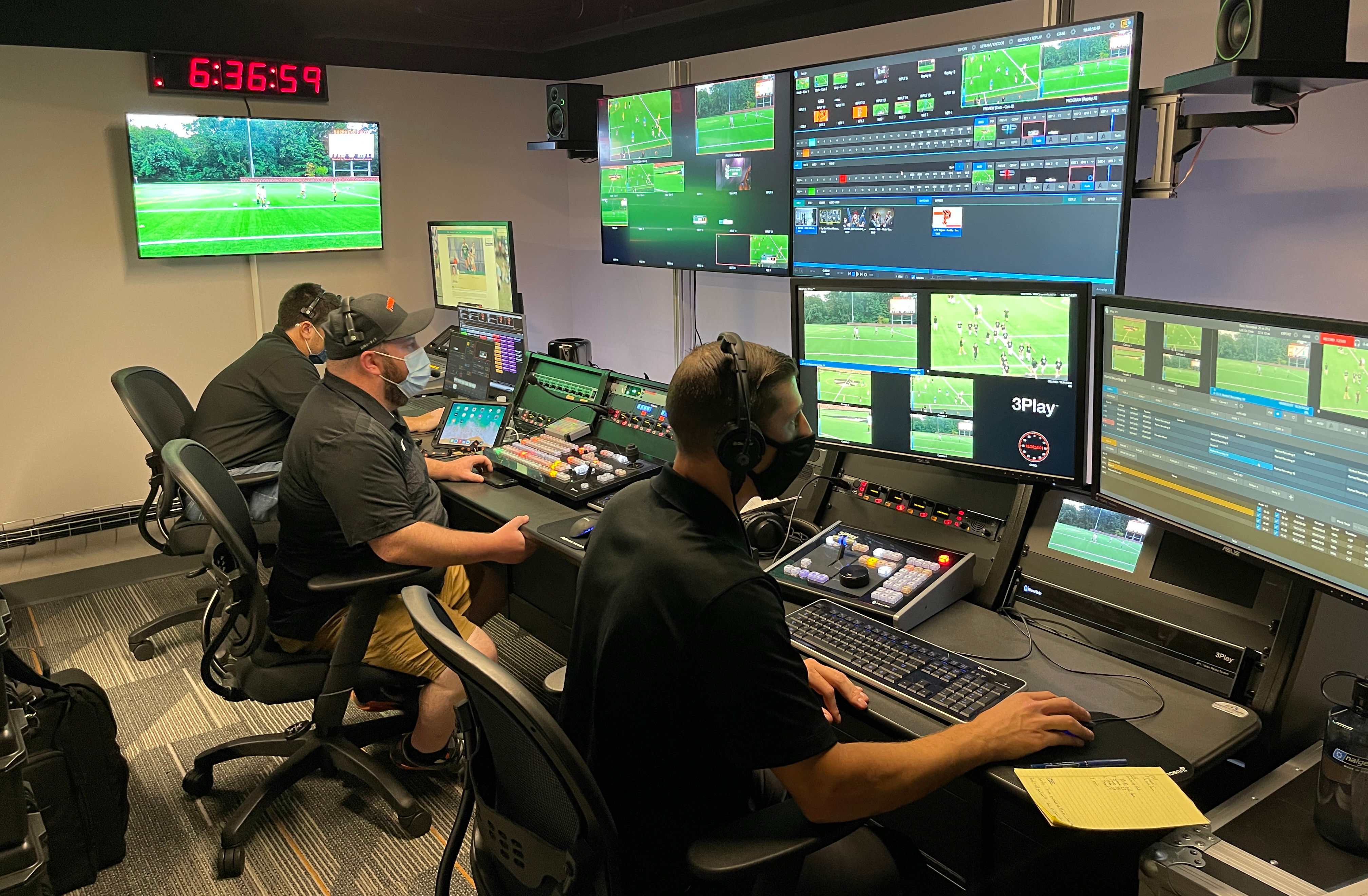 Return of the Ivy League: After 18-Month Layoff, Live Game Production Is Back on Campus