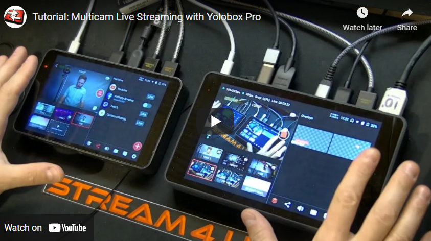 Tutorial: Multicam Live Streaming with YoloBox Pro