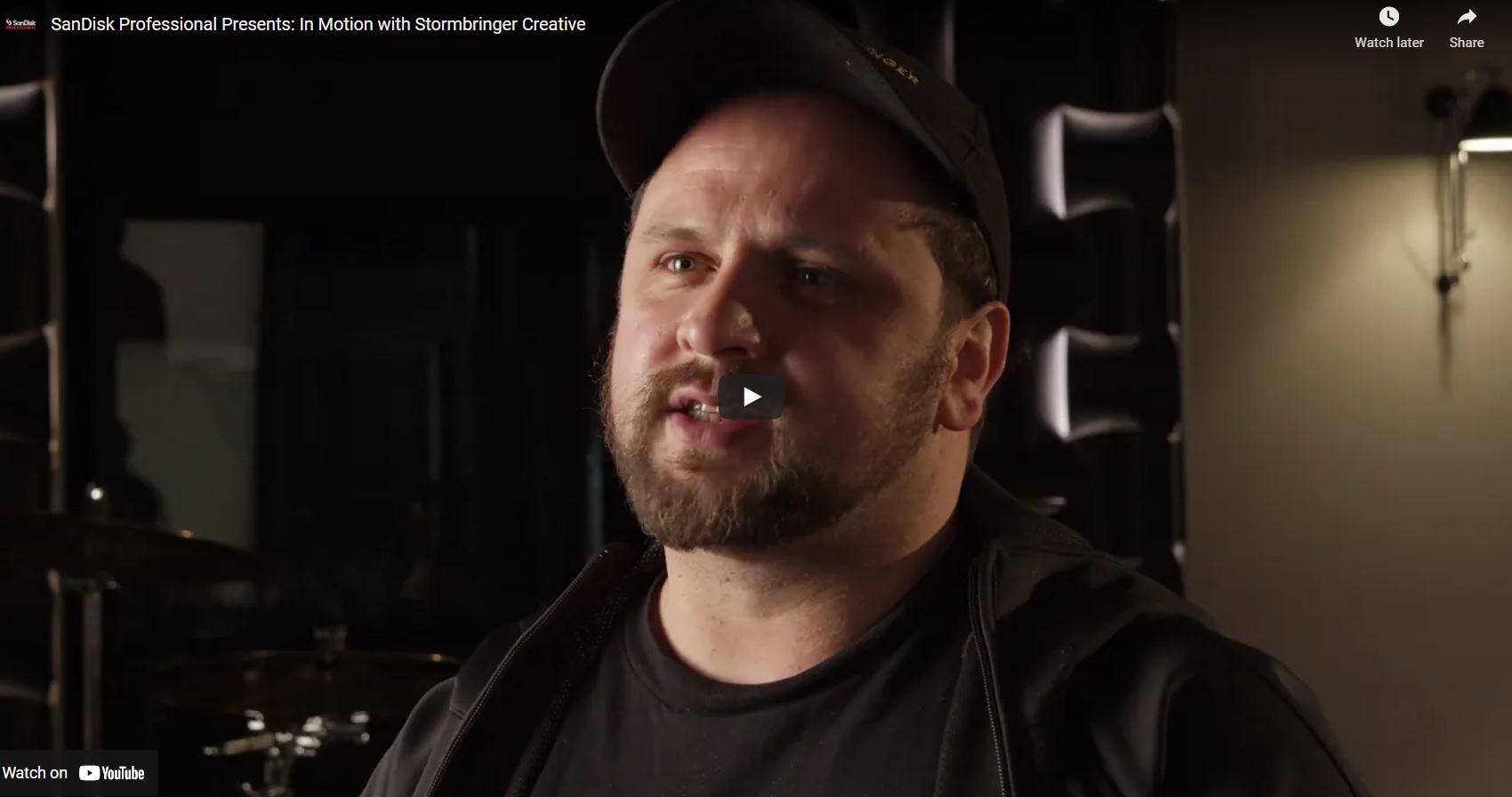 SanDisk Professional Presents: In Motion with Stormbringer Creative