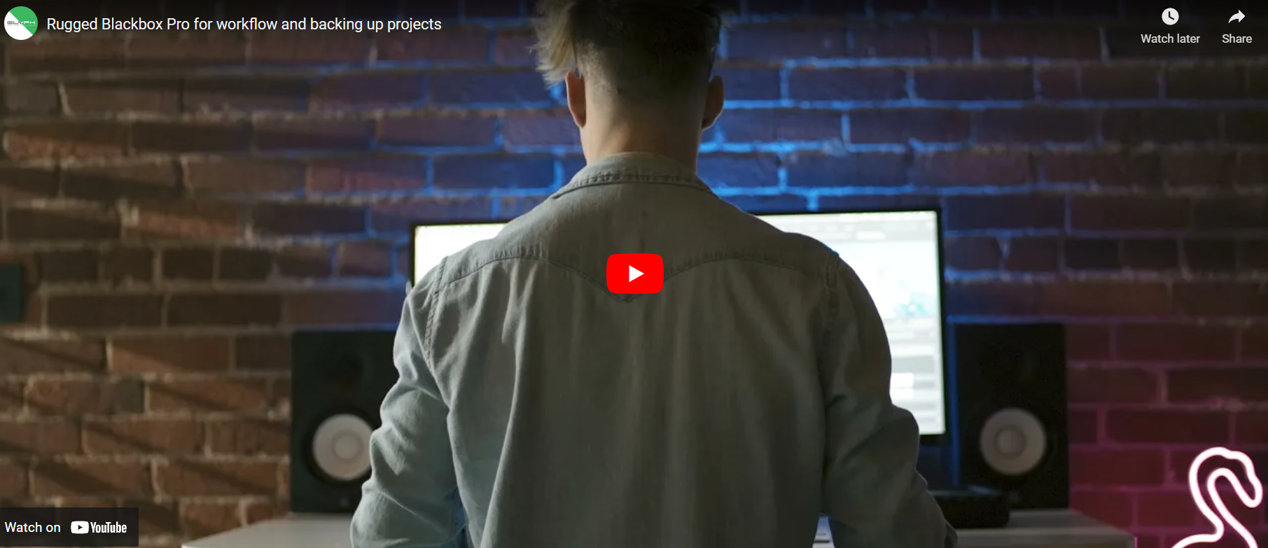 Rugged Blackbox Pro for workflow and backing up projects