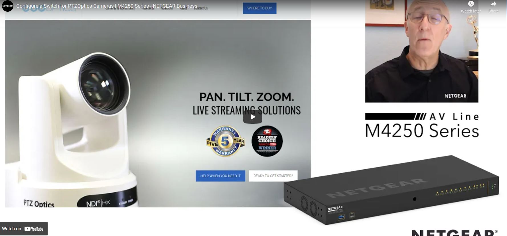 Configure a Switch for PTZOptics Cameras | M4250 Series – NETGEAR Business