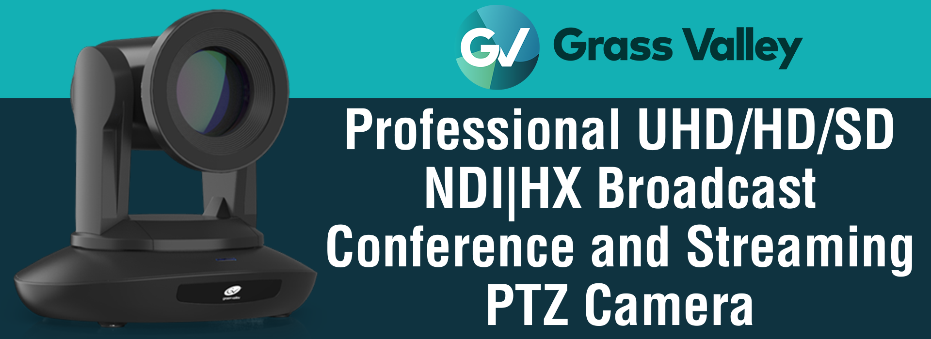 Grass Valley Professional UHD/HD/SD Broadcast And Conference PTZ Camera
