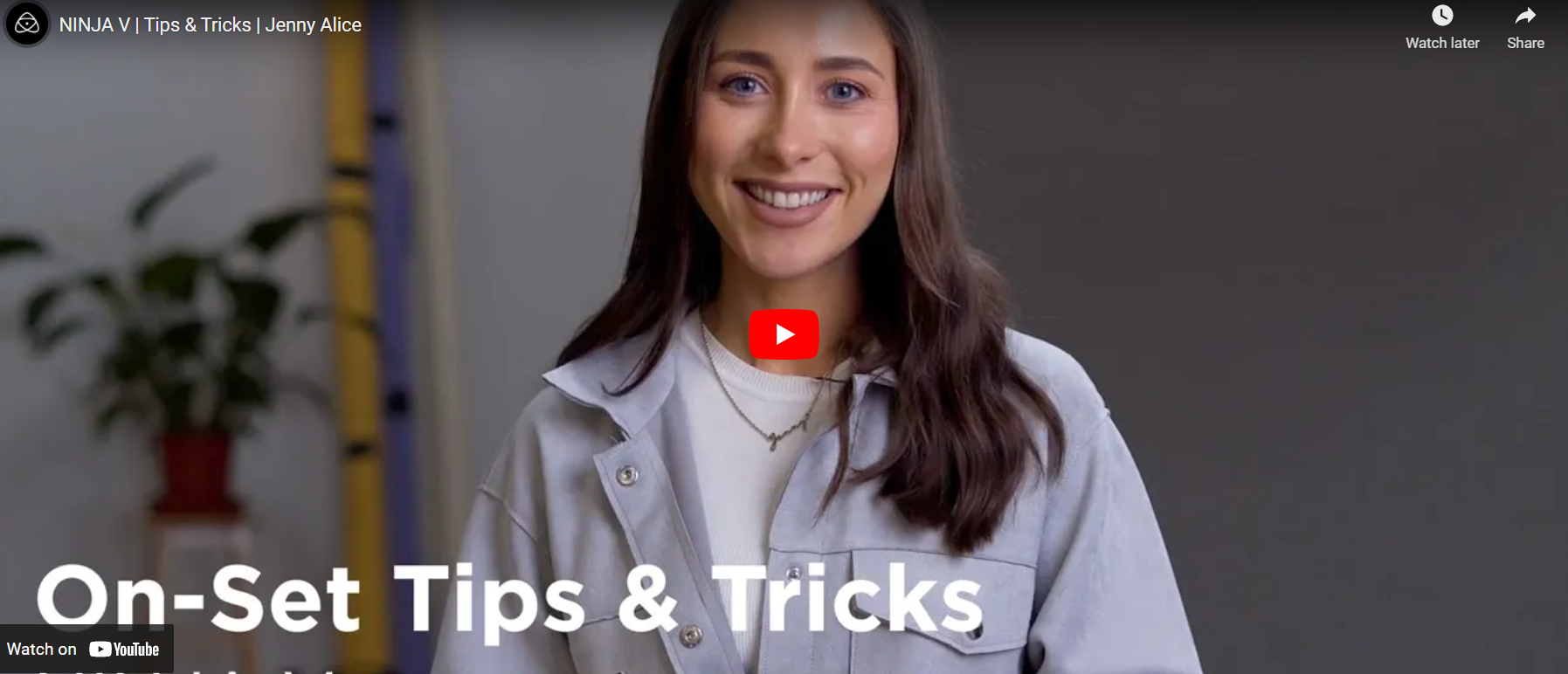 Atomos NINJA V | Tips & Tricks | Jenny Alice