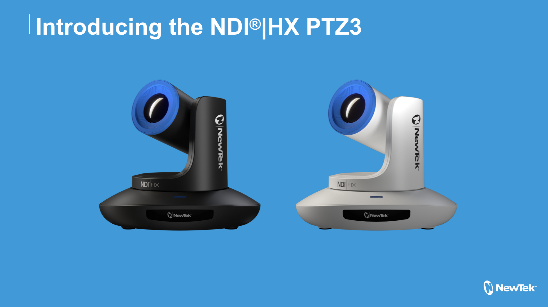 NEW PRODUCT: NewTek NDI®|HX PTZ3 Camera