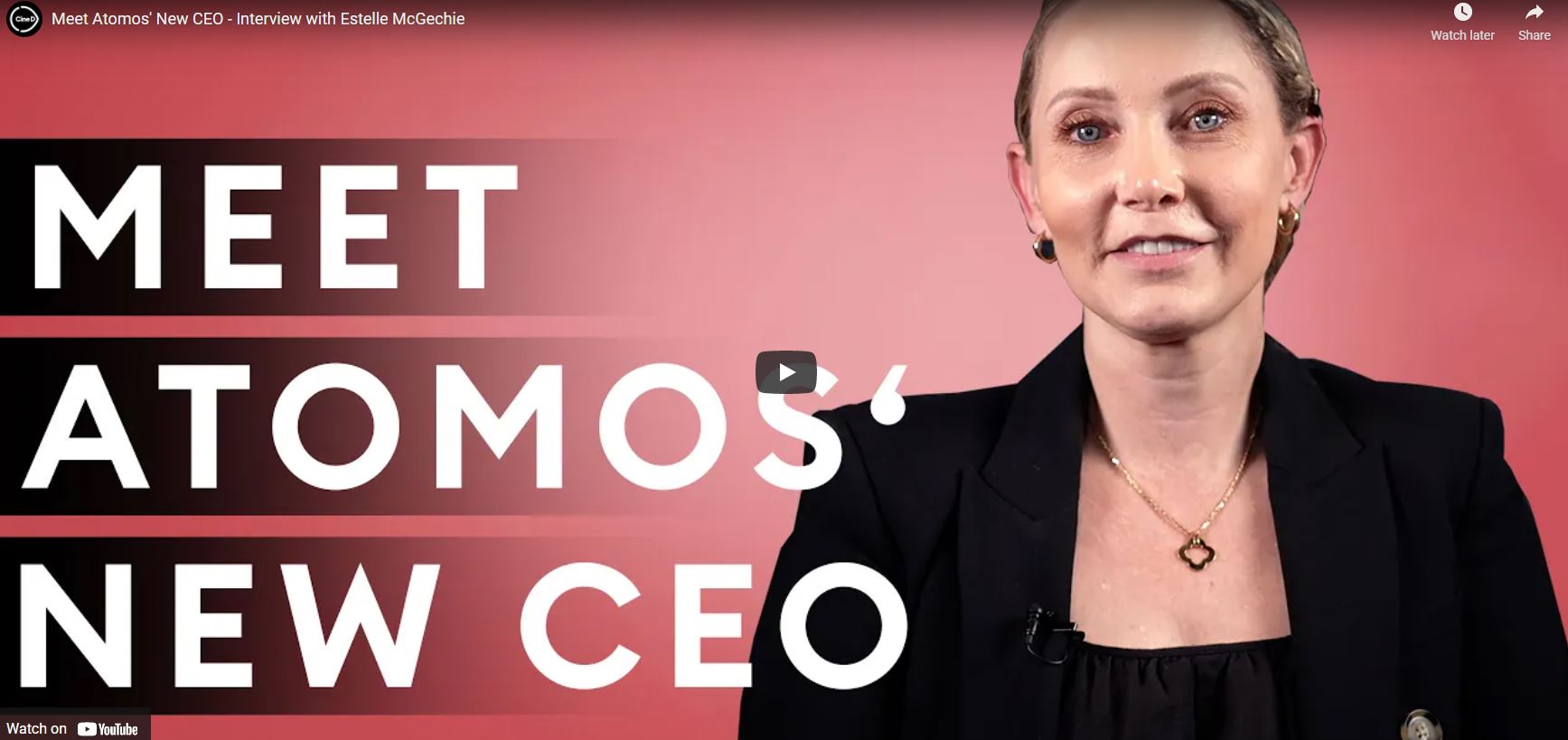 CineD Interview with Atomos’ New CEO Estelle McGechie