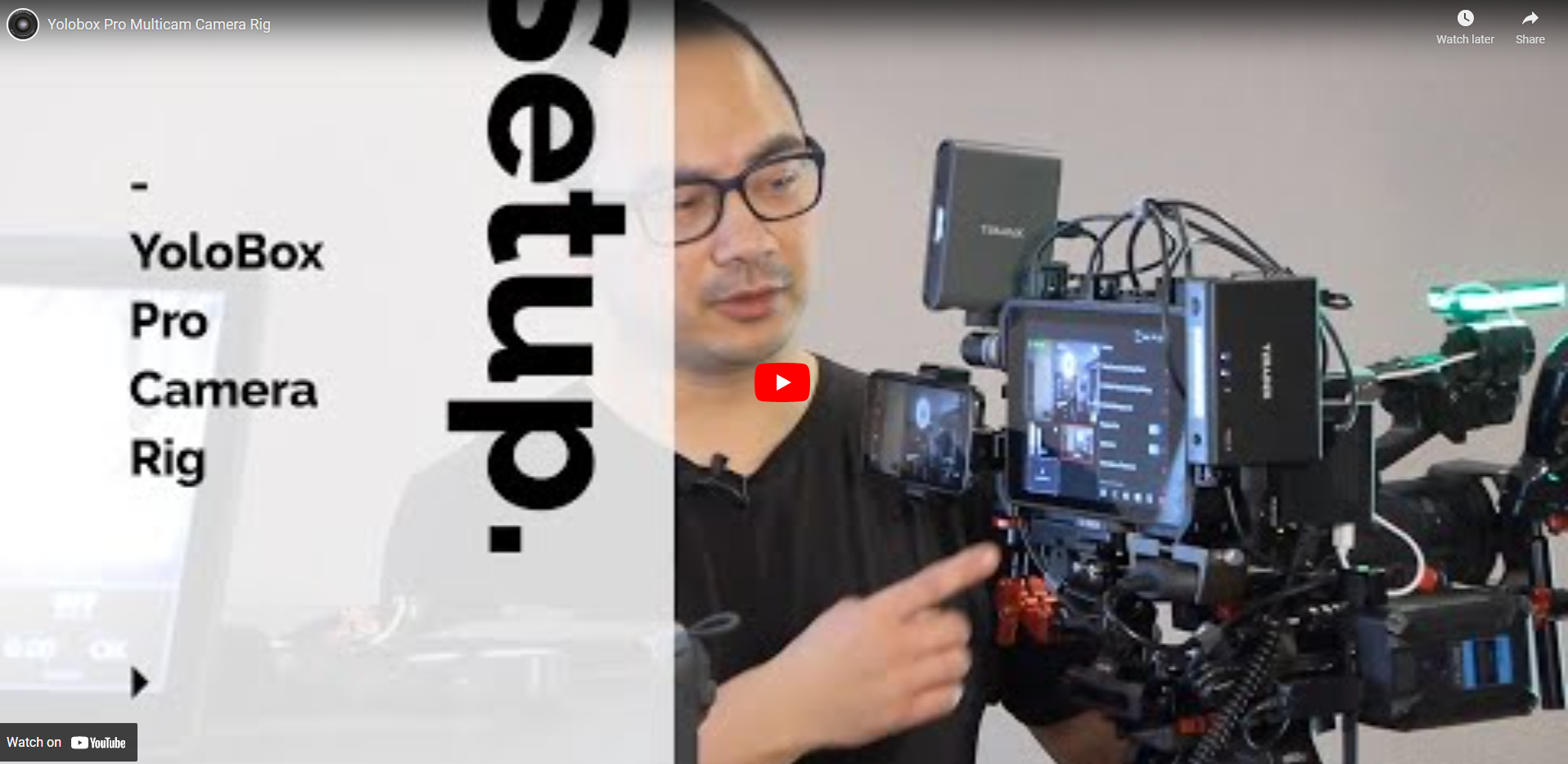 YoloBox Pro Multicam Camera Rig