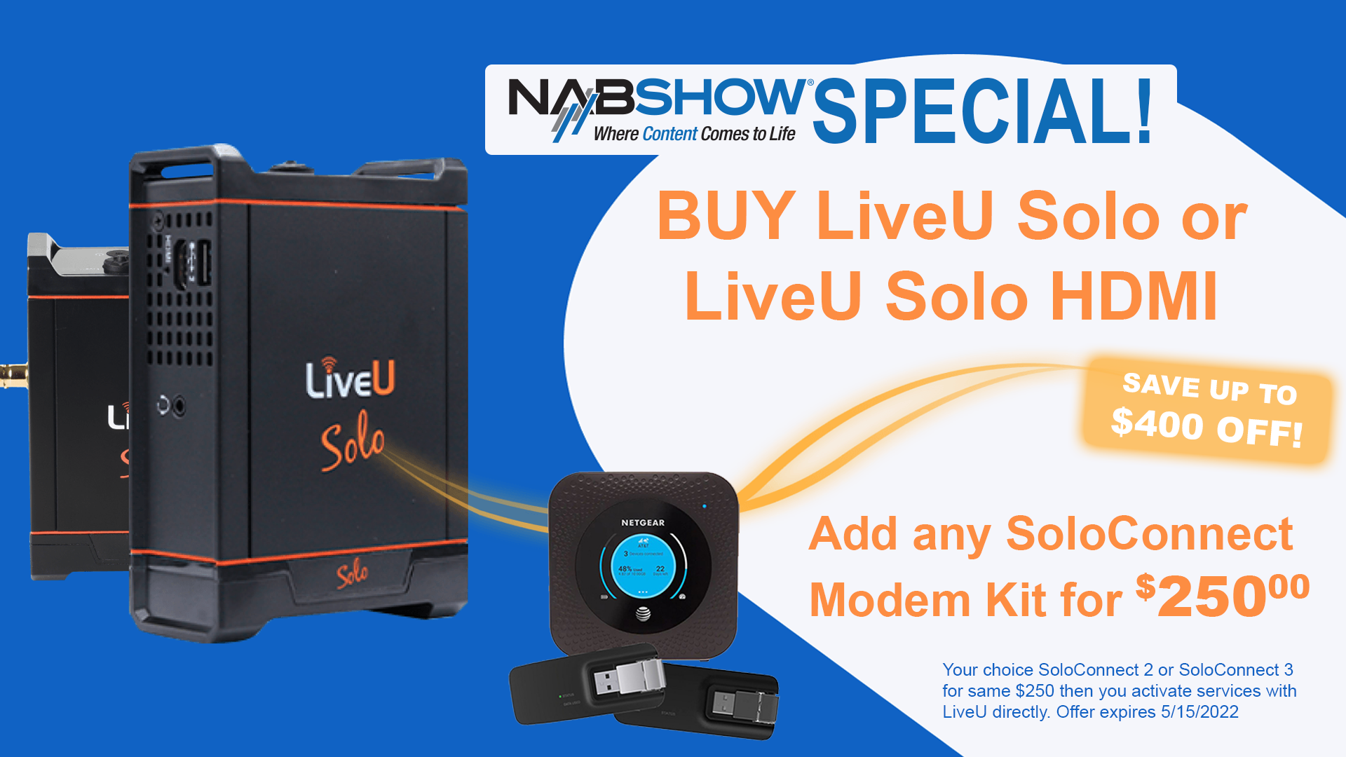 LiveU NAB Special Promo