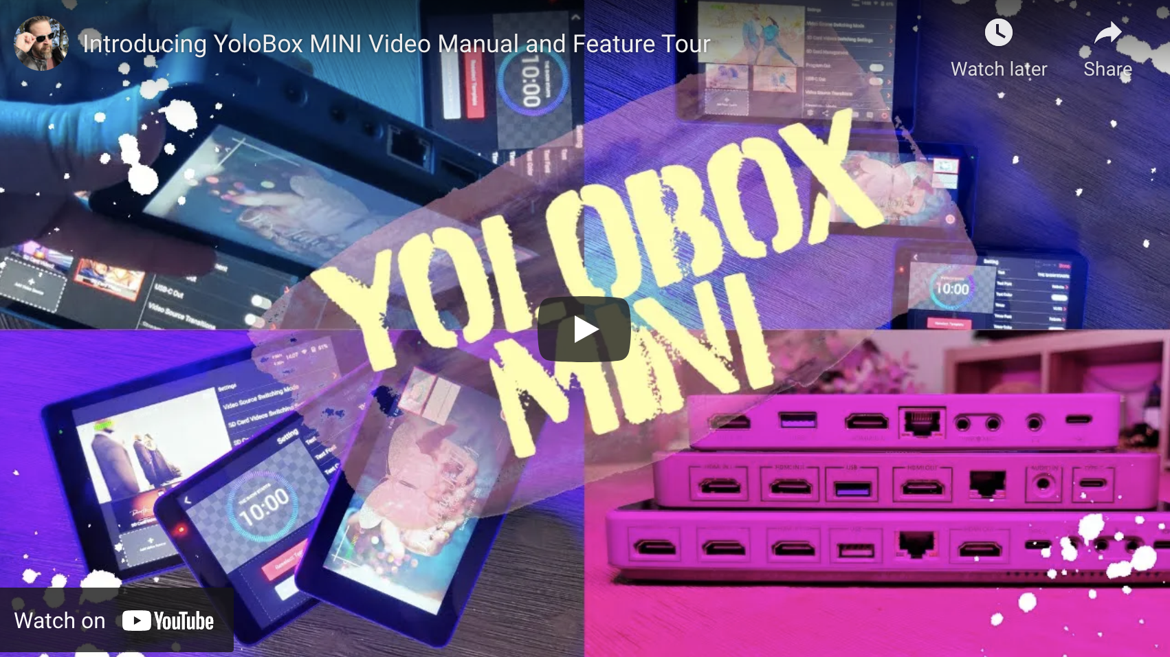 Introducing YoloBox Mini Video Manual and Feature Tour