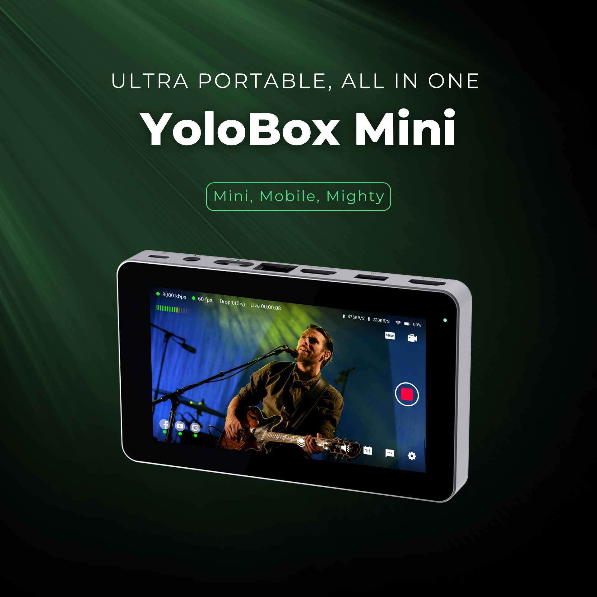 NEW PRODUCT ALERT: YoloLiv YoloBox Mini – BROADFIELD NEWS