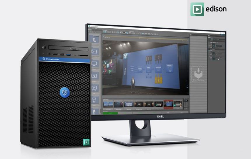 Brainstorm introduces Edison PRO 5 at NAB