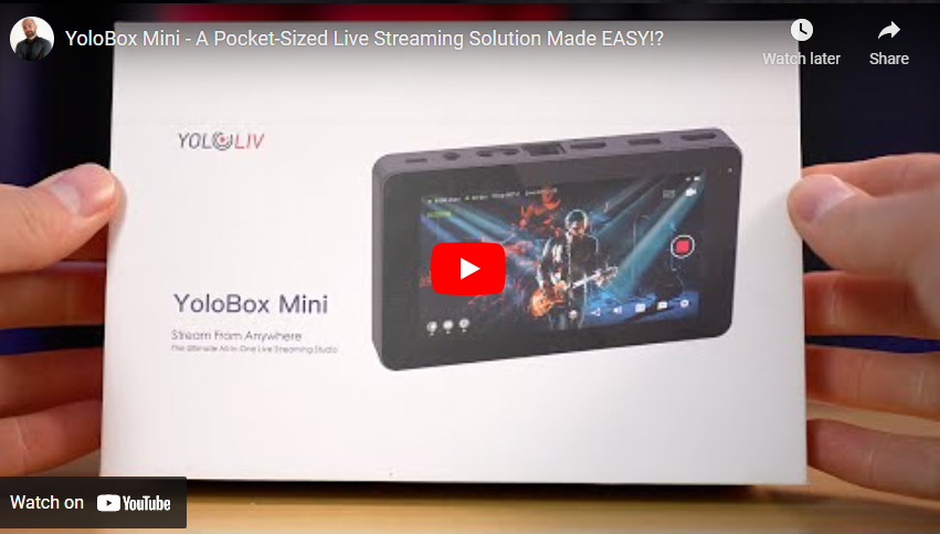 YoloBox Mini – A Pocket-Sized Live Streaming Solution Made EASY!?
